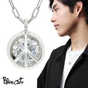 Blue Cat �ԡ����ޡ��� ���륳�˥� �ͥå��쥹 (���������դ�) �ڥ����� ��󥺥ͥå��쥹 ����С� 925 �ԡ��� �ޡ��� ���� ʿ�� �ҥåץۥå� ��� ���� ��� �� ö�� ������ ��ǰ�� �ץ쥼��� �͵� �������