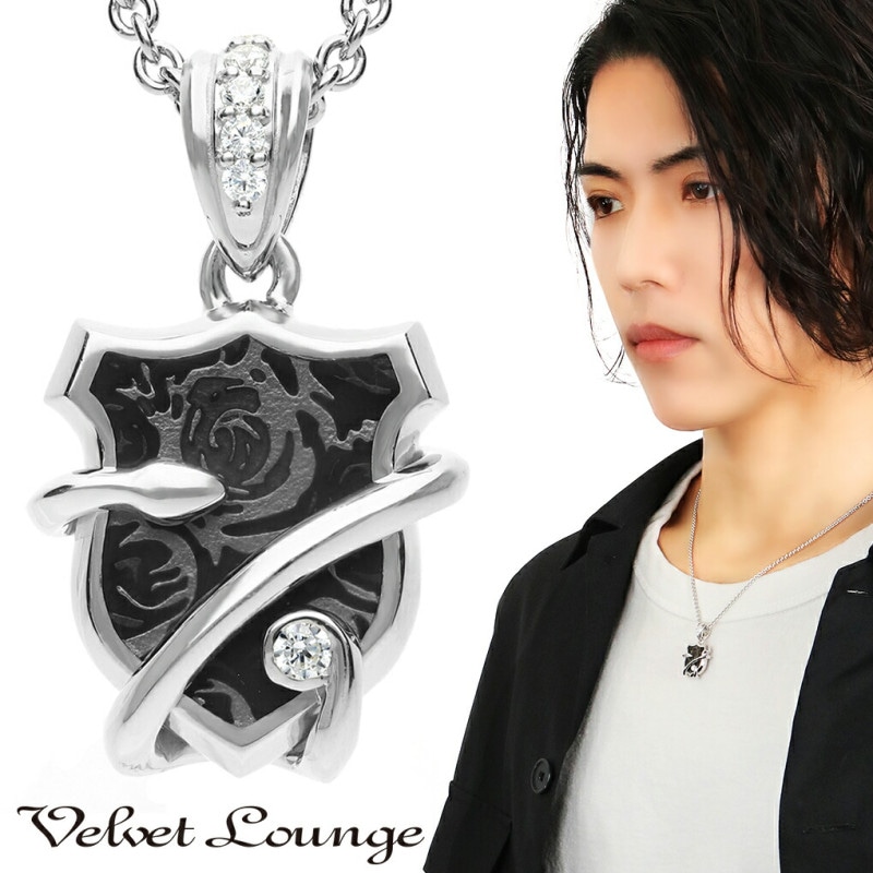 Velvet Lounge ヴェルヴェットラウンジ ブラック エンブレム スネーク