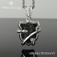 Velvet Lounge ネックレスsilver925 メンズ レディース Velvet Lounge ヴェルヴェットラウンジ ブラック エンブレム スネーク