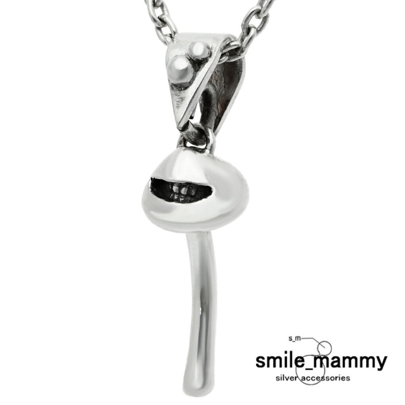 smile_mammy ワライタケ ネックレス ペンダント ペンダントトップ 