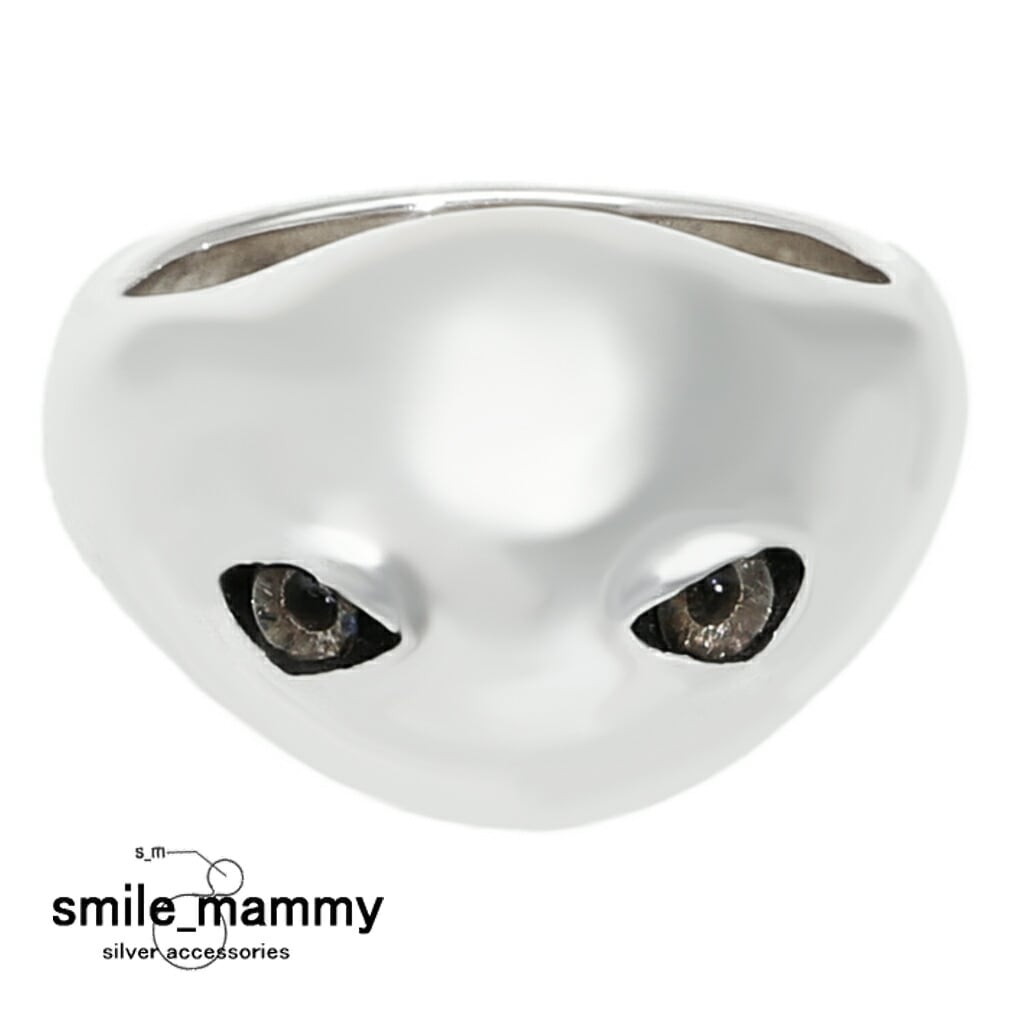 smile_mammy stare リング 指輪 5～18号 シルバー 925 ドームリング