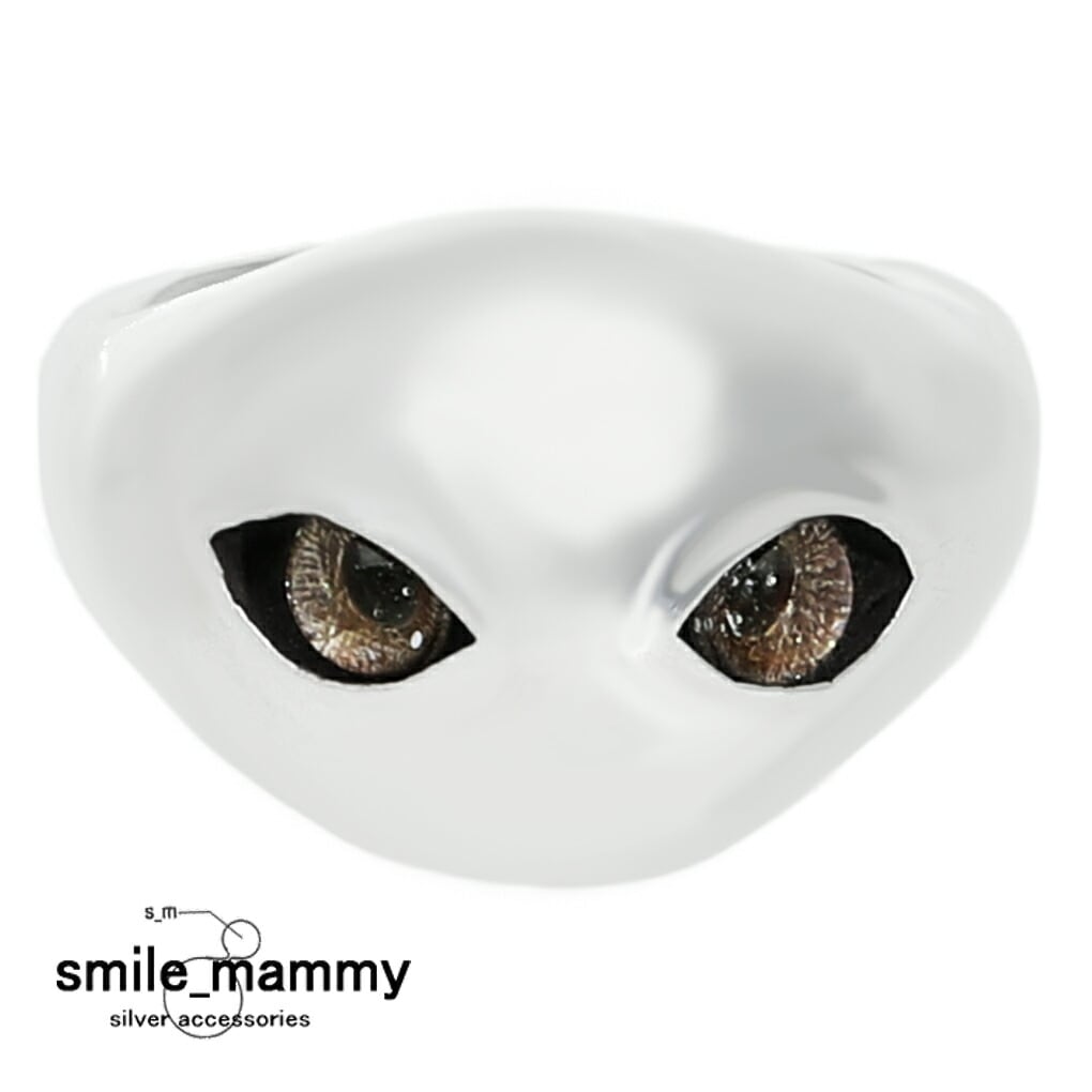 smile_mammy stare リング 指輪 5～18号 シルバー 925 ドームリング