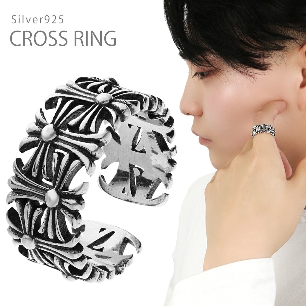 SILVER925 CROSS GOTHIC RING/シルバー/リング ゴシッククロスリング シルバー925 SV925 Silver925 銀製リング