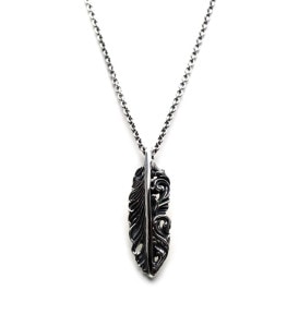 ArgentGleamClassic 󥵥եڥS ȥ꡼९饷å ڥ ͥå쥹 ڥȥȥå Acanthus Feather Necklace / Small AGN-096 ֥ ARGENT GLEAM ꡼