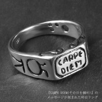 【ヨッシー様】CARPE DIEM カルペ ディエム シルバーリング アメカジ 送料込み】CARPE DIEM カルペ ディエム シルバーリング - メルカリ