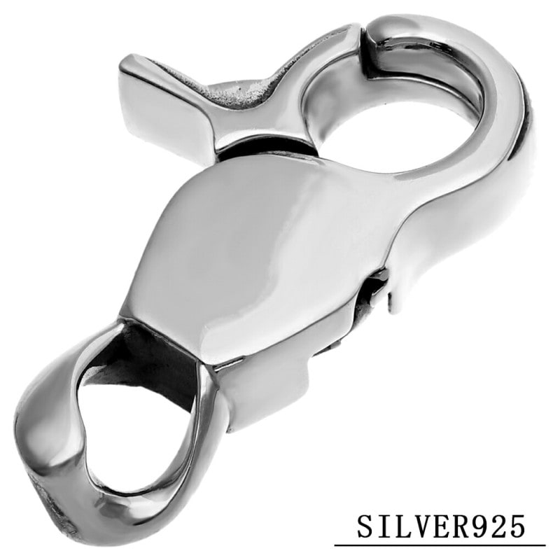 シルバー ナスカン キーリング キーホルダー フック 鍵 シルバー925 銀