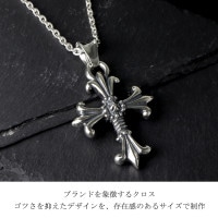 TRAVIS WALKER トラヴィスワーカー ダブル クロス シルバー ネックレス