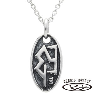 TRAVIS WALKER トラヴィスワーカー ミディアム オーバル ロゴ チャーム シルバー ネックレス ペンダント ペンダントトップ ペンダントチャーム ブランド 公式 正規品 シルバー925 ア