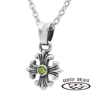 TRAVIS WALKER トラヴィスワーカー リバティ クロス チャーム ウィズ ジルコニア シルバー ネックレス ペンダント ペンダントトップ ペンダントチャーム ブランド 公式 正規品 シルバー