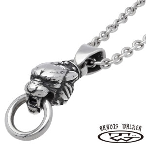 TRAVIS WALKER トラヴィスワーカー セイバートゥース チャーム シルバー ネックレス ペンダント ペンダントトップ ペンダントチャーム ブランド 公式 正規品 シルバー925 アクセサリー