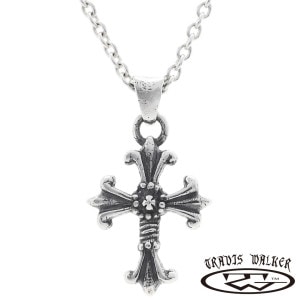 TRAVIS WALKER トラヴィスワーカー ダブル クロス チャーム シルバー ネックレス ペンダント ペンダントトップ ペンダントチャーム ブランド 公式 正規品 シルバー925 アクセサリー 