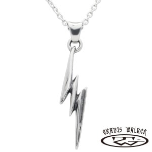 TRAVIS WALKER トラヴィスワーカー スパーク チャーム シルバー ネックレス ペンダント ペンダントトップ ペンダントチャーム ブランド 公式 正規品 シルバー925 アクセサリー 雷 カ