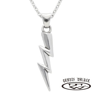 TRAVIS WALKER トラヴィスワーカー ザップ チャーム シルバー ネックレス ペンダント ペンダントトップ ペンダントチャーム ブランド 公式 正規品 シルバー925 アクセサリー 雷 カミ