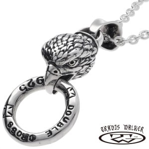 TRAVIS WALKER トラヴィスワーカー ラージ イーグル ペンダント シルバー ネックレス ペンダントトップ ペンダントチャーム ブランド 公式 正規品 シルバー925 アクセサリー 鷲 ワシ