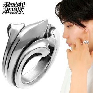 Ravish Rucy ラヴィッシュルーシー リリー リング 指輪 3〜30号 シルバー リリィ ユリ 百合 きれいめ かっこいい 上品 シルバーリング メンズ レディース 男性 女性 彼氏 彼女 ユ