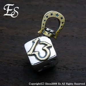 Es Dice Pendant w/Thirteen �ڥ����ȥȥå� ��������ʤ� ����С� 925 ������ �������� �л� �������� �ڥ����� �ȥå� 13 ���� ���� ��Ŵ �ۡ������塼 ��� ���� ��� �� ö�� ��ǰ�� ������ �ץ쥼��� �͵� ������� ���ä����� �����å� ���å�