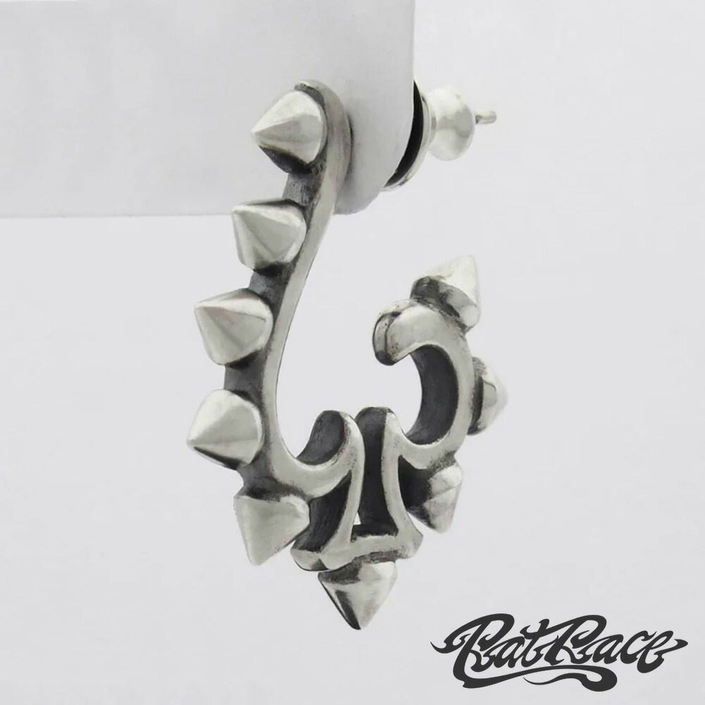 RAT RACE ラットレース スタッズ スペード フープピアス ピアス 1P
