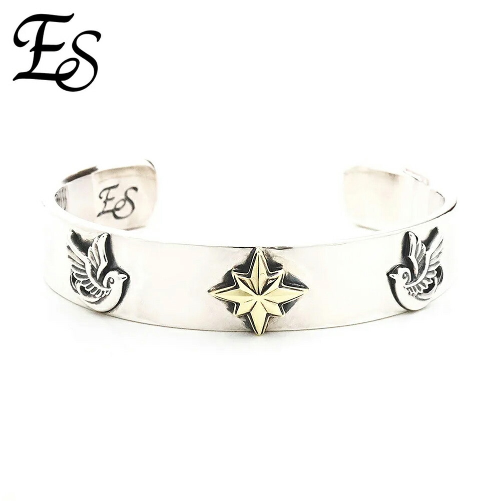 Es Nautical Bangle バングル シルバー 925 星 スター ノーティカ