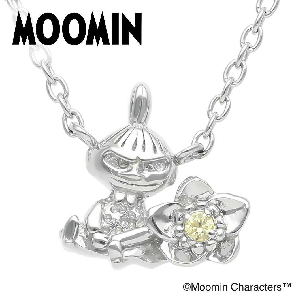 ムーミン リトルミイ クリスマスローズ ペンダント ネックレス MOOMIN 
