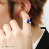 天然石 リング シルバー 925 メンズ シルバーリング 15～23号 ルチル