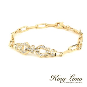 King Limo GRACE LINK ���졼����� �֥쥹��å� K18������ɥ����ƥ��� ���󥰥�� ����С�925 ����С����������꡼ �� ����С��֥쥹��å� ����