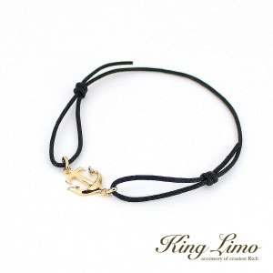 King Limo MICRO ANCHOR CODE �ޥ��������󥫡������� �֥쥹��å� �� �� K18������ɥ����ƥ��� ���󥰥�� ����С�925 ����С����������꡼ �� ����С��֥쥹��å� ����