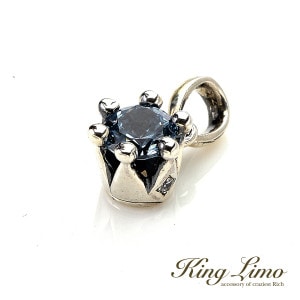 King Limo MICRO CROWN �ޥ��������饦�� ���㡼�� (��������ʤ�) ���� �֥롼���ԥͥ� ���󥰥�� ����С�925 ����С����������꡼ �� ����С����㡼�� �ڥ����ȥȥå� �ͥå��쥹 �����