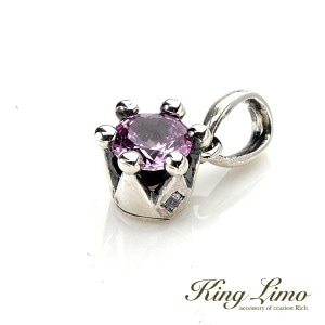 King Limo MICRO CROWN �ޥ��������饦�� ���㡼�� (��������ʤ�) ���� ���󥻥ƥ��å��ԥ󥯥��ե����� ���󥰥�� ����С�925 ����С����������꡼ �� ����С����㡼�� �ڥ����ȥȥå� �ͥå��쥹 �����