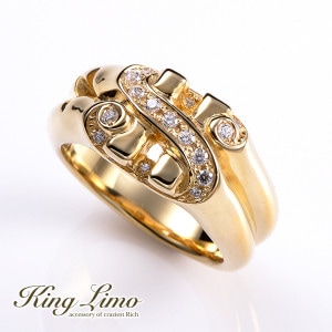 King Limo TINY DOLLER �����ˡ��ɥ顼 ��� K18������ɥ����ƥ��� ���󥰥�� ����С�925 ����С����������꡼ �� ����С���� ����