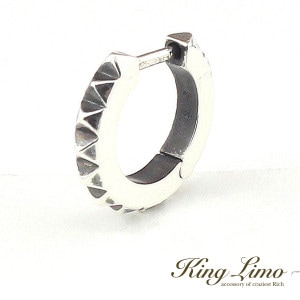 King Limo PYRAMID STUDS �ԥ�ߥåɥ����å� �ԥ��� 1P �Ҽ��� ���󥰥�� ����С�925 ����С����������꡼ �� ����С��ԥ��� ������