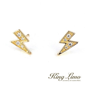 King Limo LIGHTNING FLASH �饤�ȥ˥󥰥ե�å��� �ԥ��� 1P �Ҽ��� ��� �� ������� K18������ɥ����ƥ��� ���󥰥�� ����С�925 ����С����������꡼ �� ����С��ԥ��� ������