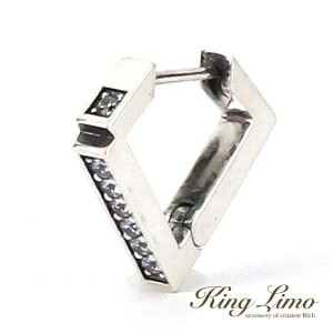 King Limo DIA CUT �����䥫�å� �ԥ��� 1P �Ҽ��� ���󥰥�� ����С�925 ����С����������꡼ �� ����С��ԥ��� ������