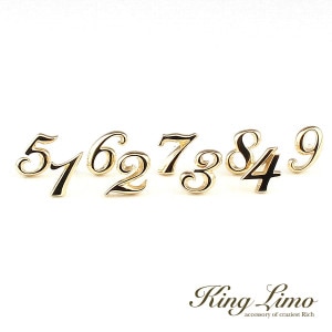 King Limo LUCKY NUMBER ��å����ʥ�С��ԥ��� 18K �ԥ��� 1P �Ҽ��� ���� ��ʡ ���� ��å����ʥ�С� ���󥰥�� ����С�925 ����С����������꡼ �� ����С��ԥ��� ������