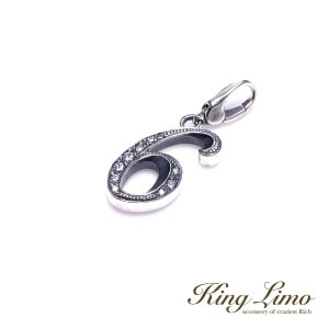 King Limo LUCKY NUMBER NO.6 ��å����ʥ�С� ���㡼�� (��������ʤ�) ���� ��ʡ ���� ��å����ʥ�С� ���󥰥�� ����С�925 ����С����������꡼ �� ����С����㡼�� �ڥ����ȥȥå� �ͥå��쥹 �����