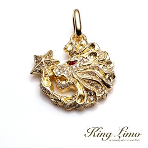 King Limo LION HEAD �ѥ��� �饤����إå� �ڥ����� (��������ʤ�) ��� ��ӡ� K18������ɥ����ƥ��� ���󥰥�� ����С�925 ����С����������꡼ �� ����С��ڥ����ȥȥå� ���㡼�� �ͥå��쥹 �����