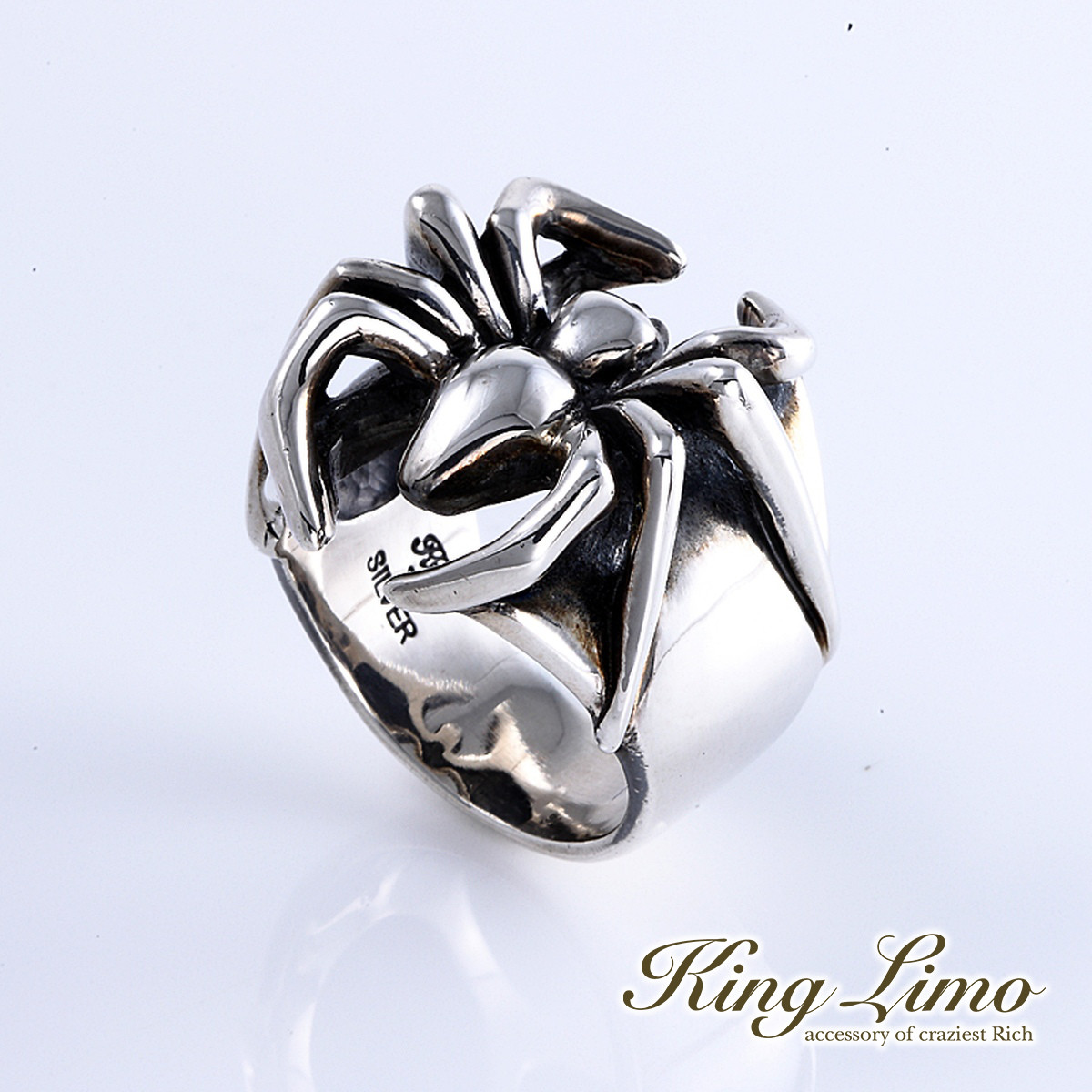 King Limo ROCK　文字リング　 925シルバー King Limo リング LIMO⁄キングリモ OPUS ハイ キングリモ KING LIMO