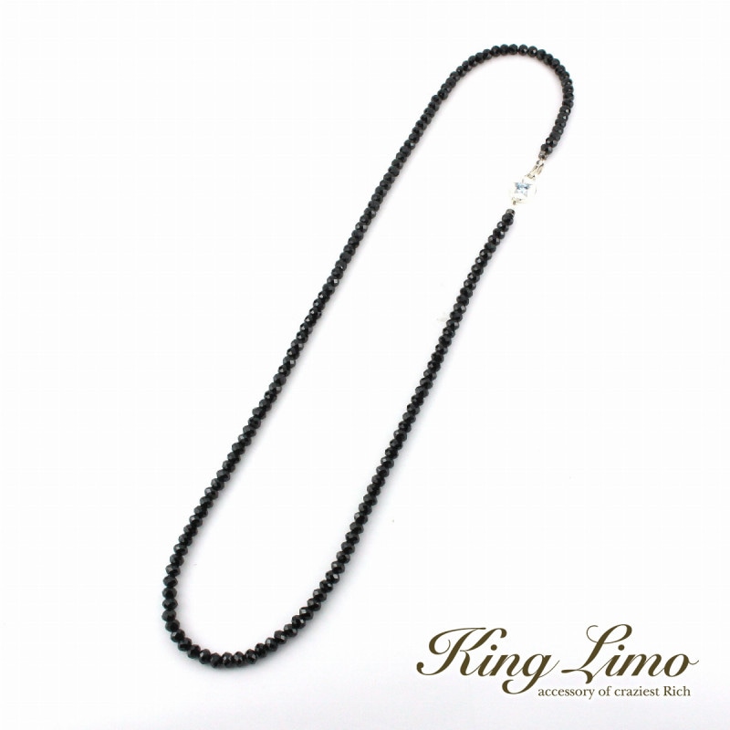 King Limo GALAXY 40��50cm ����饯���� �ͥå��쥹 (���������դ�) ��� �֥롼���ԥͥ� �֥�å����ԥͥ� ���󥰥�� ����С�925 ����С����������꡼ �� ����С��ͥå��쥹 �ڥ����ȥȥå� �����