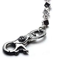 Argent Gleam Classic ウォレットチェーン シルバー 925 メンズ 30