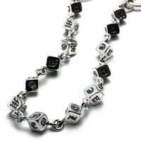 Argent Gleam Classic ウォレットチェーン シルバー 925 メンズ 30