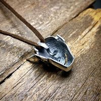 聖 HIJIRI 般若面のペンダント Noh mask “Han-nya” pendant ネックレス