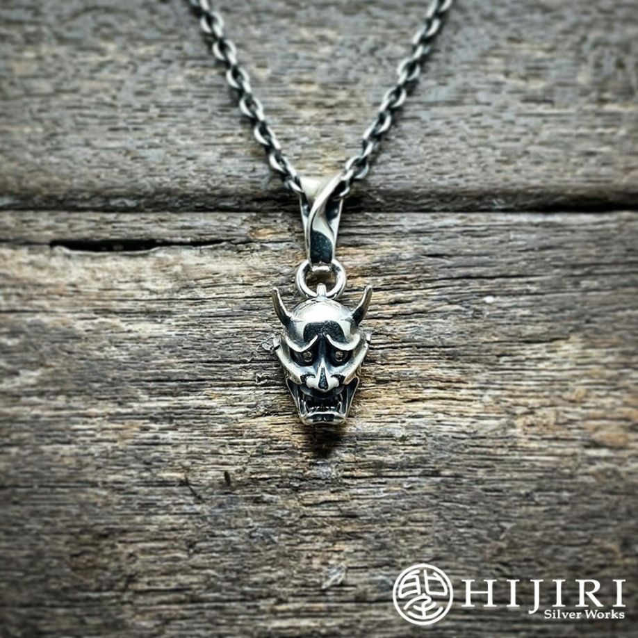 聖 HIJIRI 般若 ネックレス Noh mask “Han-nya” necklace ペンダント