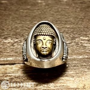 �� HIJIRI ������ʩƬ ��� Healing Buddha head ring ���� 11��35�� ��ʩ ����С� ���������꡼ �֥��� ��� ���� ��� �� ö�� ��ǰ�� ������ �ץ쥼��� �͵� �������