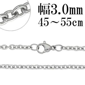 �������������� ���������륹�ƥ�쥹 �������� �ͥå��쥹 ����3.0mm 45cm 50cm 55cm �ͥå��쥹�������� ���ƥ�쥹��������