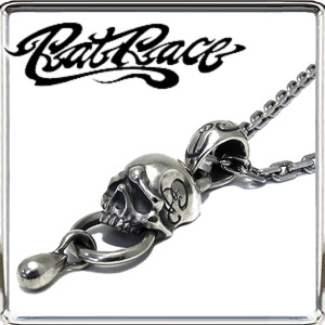 激レアRat Raceカスタムスカルネックレス 激レアRat Raceカスタムスカルネックレス