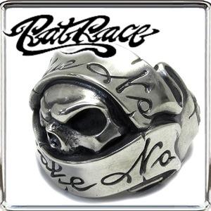 ラットレース　ギブノーテイクノースカルリング2 サイズ25号 楽天市場】【Rat Race ラットレース】Give No Take No Skull
