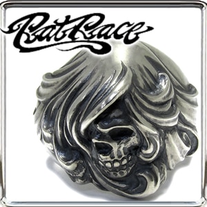 RAT RACE(ラットレース)】ヴィーナススカル/S シルバーリング 7～30号