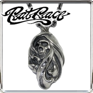 RAT RACE(ラットレース)】ヴィーナススカル/S シルバーネックレス|大人