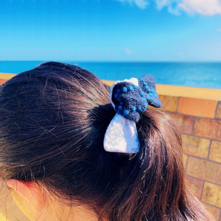 若女将Handmade】 ヘアゴム・キーホルダーセット①