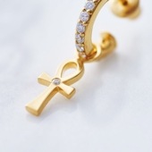 ≪Crescent Luna/クレセントルナ≫TRANSPORTER PIERCE GOLD/トランスポーターピアス