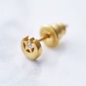≪Crescent Luna/クレセントルナ≫LUNA ESTRELLA PIERCE GOLD/ルナエストレラピアス